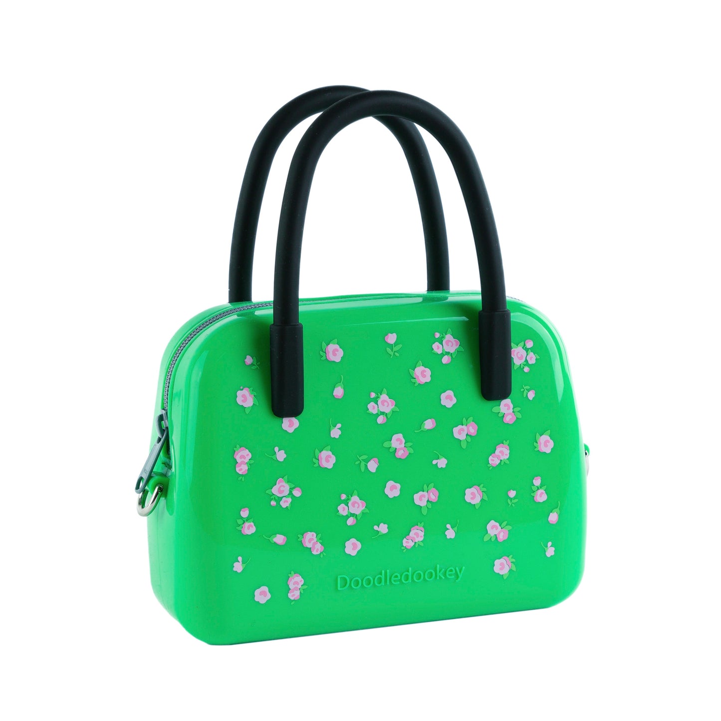 Silicone Floral Bag Yellow