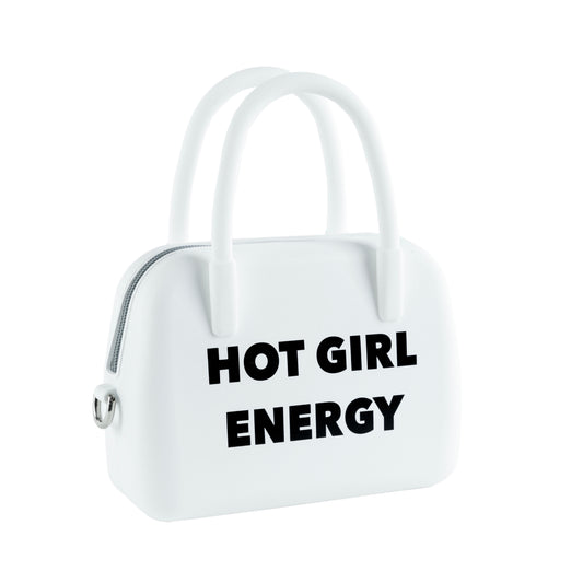 Silicone Hot Girl Bag White