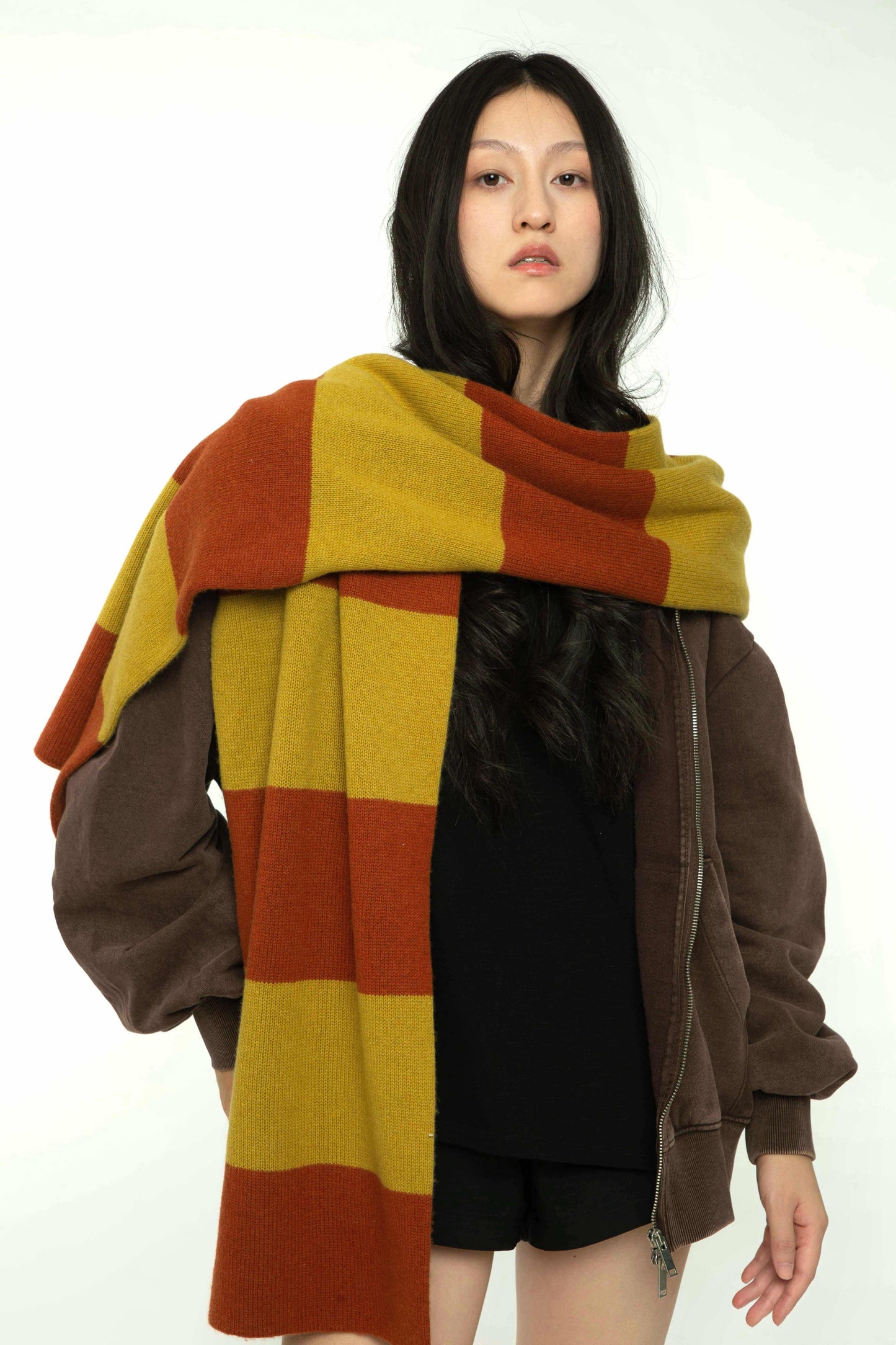 Wool Stripes Scarf