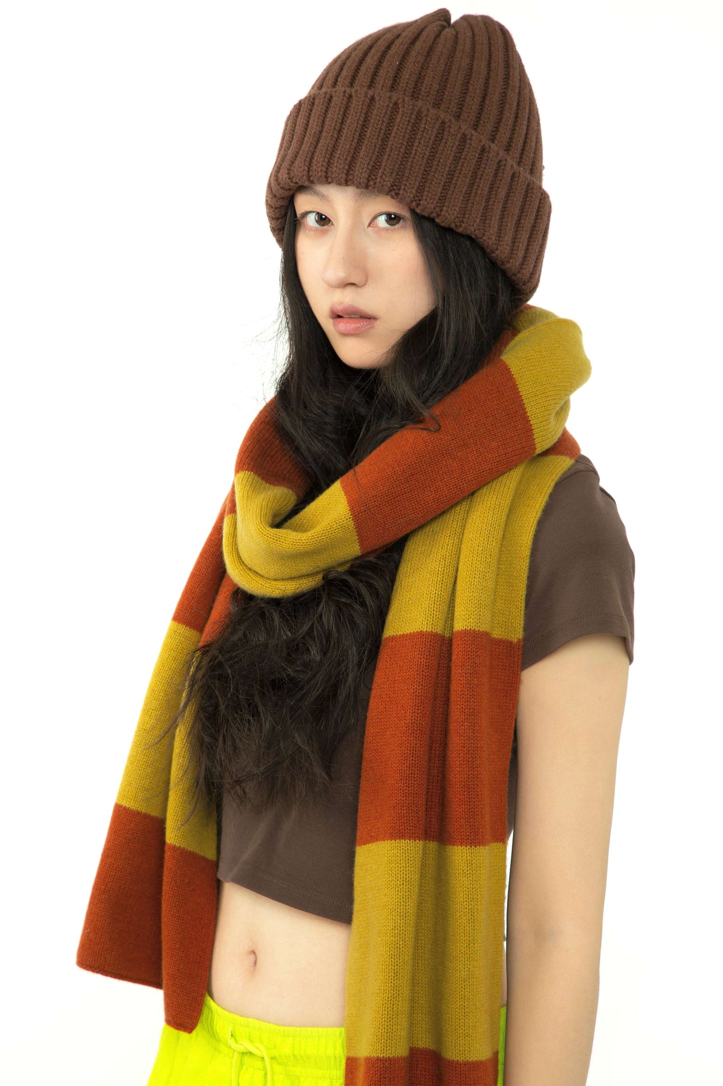 Wool Stripes Scarf