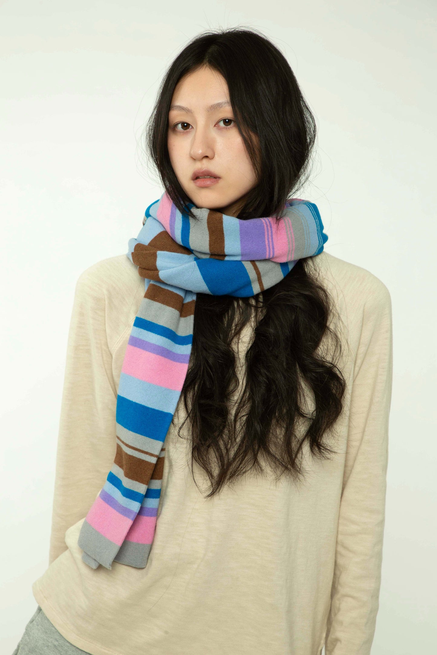 Wool Stripes Scarf