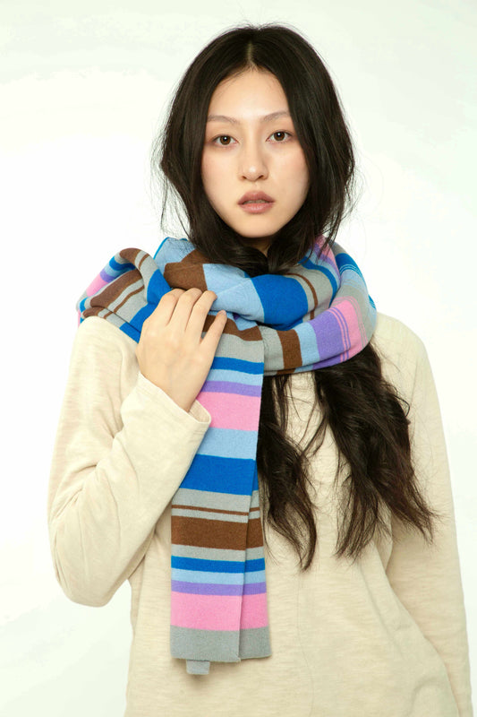 Wool Stripes Scarf